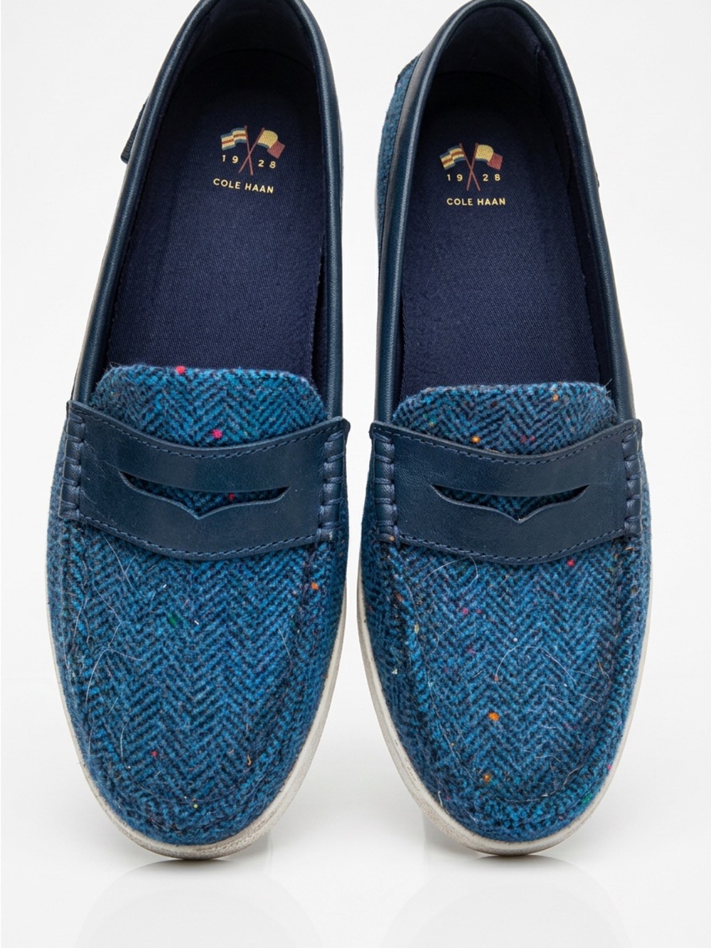 Cole Haan Nantucket Women's Blue Slip-On Loafers